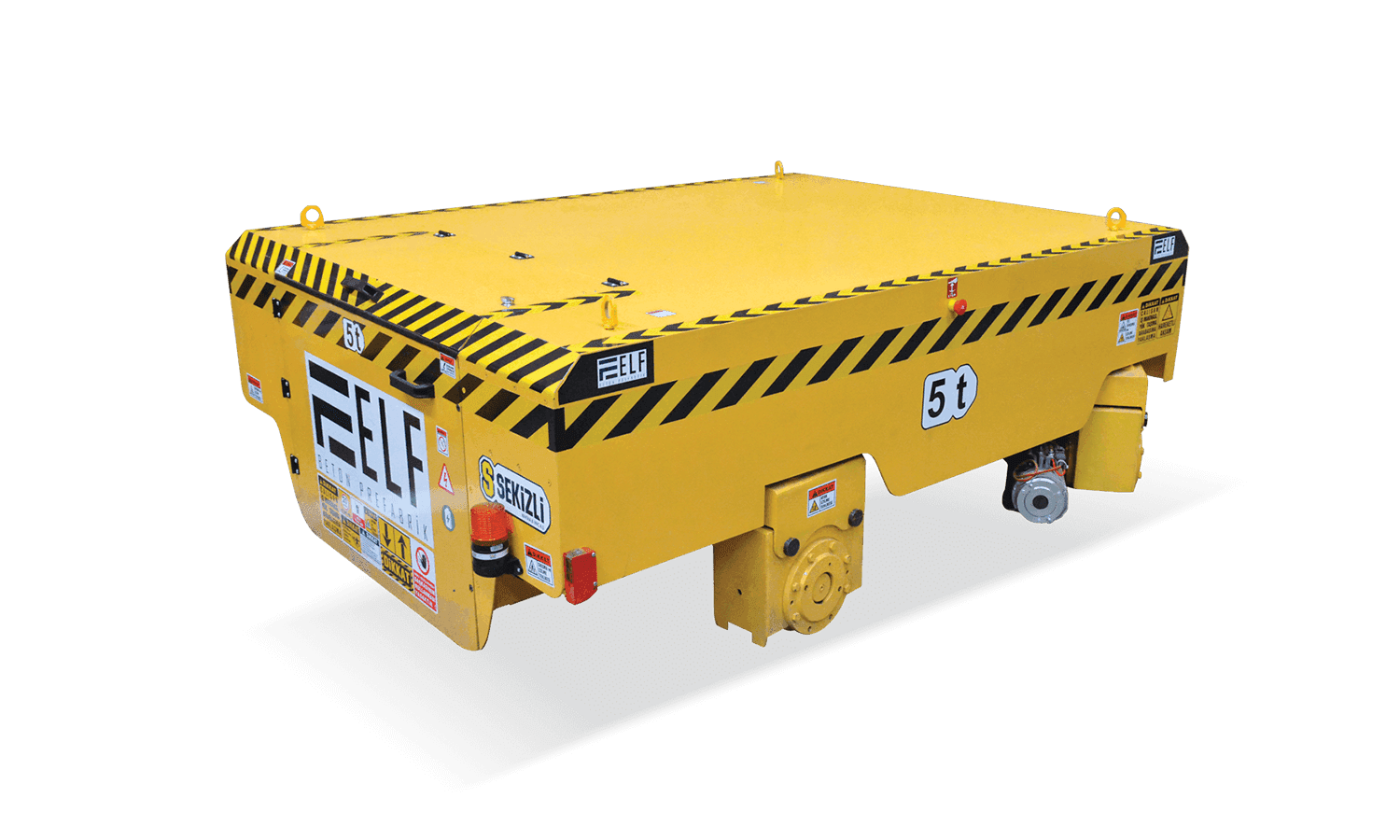 Battery-Powered Transfer Trolleys - Rotary Rail System (RGV)